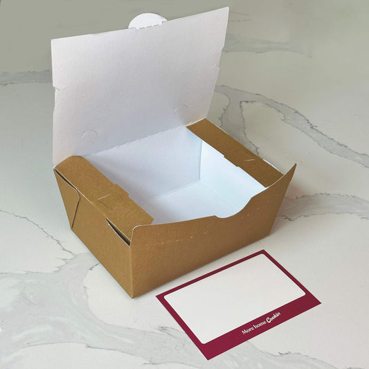 Kraft Box, #4 (40/sleeve)