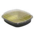 Foil Container, Medium  (w/lid) (50/sleeve)